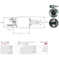 AS-PL SS0003 Magnetschalter, Starter