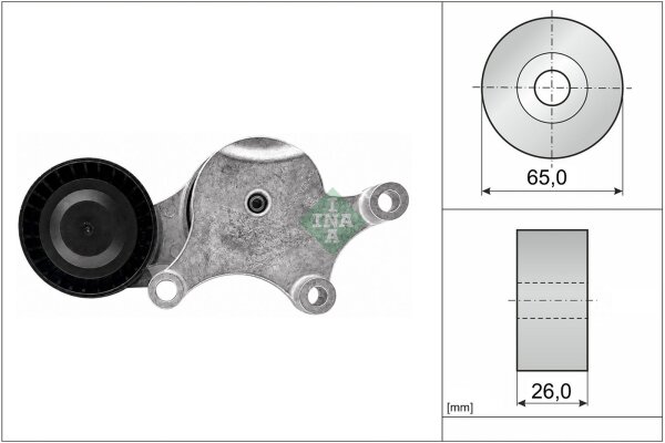 Schaeffler INA 534 0075 20 Riemenspanner, Keilrippenriemen