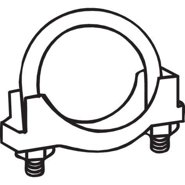 BOSAL 250-160 Klemmstück, Abgasanlage