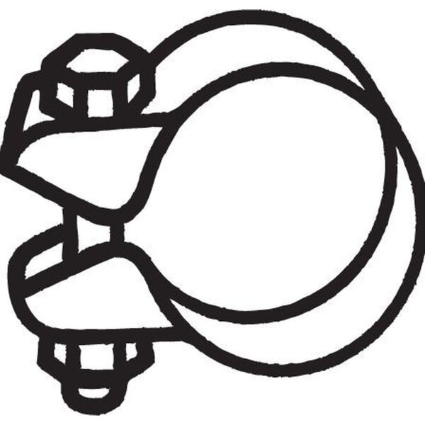BOSAL 250-351 Klemmstück, Abgasanlage