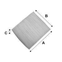 Innenraum-/Pollenfilter VALEO 698866 ESSENTIAL - 1...