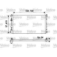 VALEO 732918 Kühler, Motorkühlung