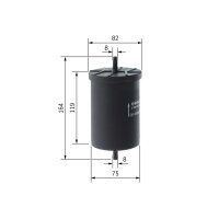 BOSCH 0 450 905 264 Kraftstofffilter