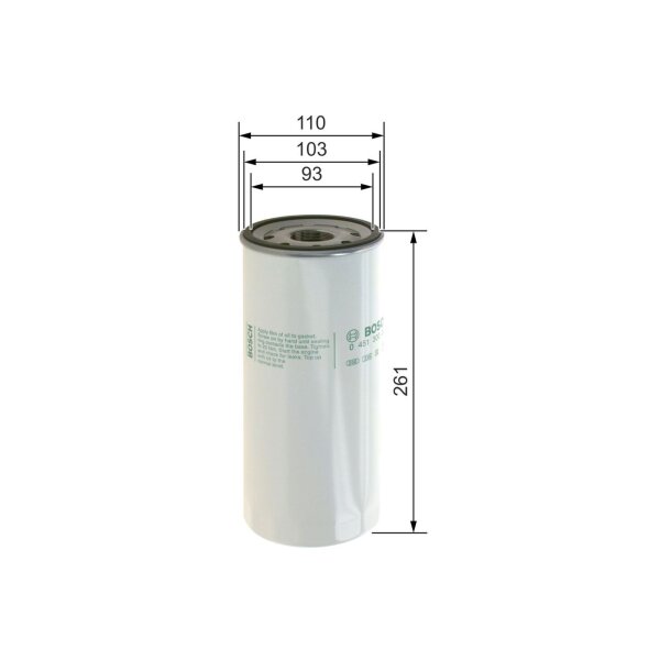 BOSCH 0 451 300 003 Ölfilter