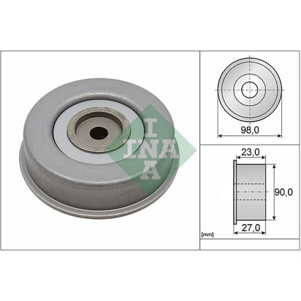 Schaeffler INA 532 0381 20 Umlenk-/Führungsrolle, Keilrippenriemen