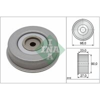 Schaeffler INA 532 0381 20 Umlenk-/Führungsrolle,...