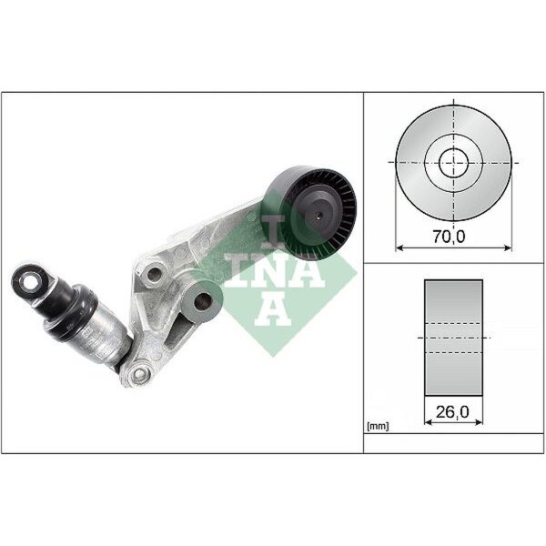 Schaeffler INA 534 0016 10 Riemenspanner, Keilrippenriemen