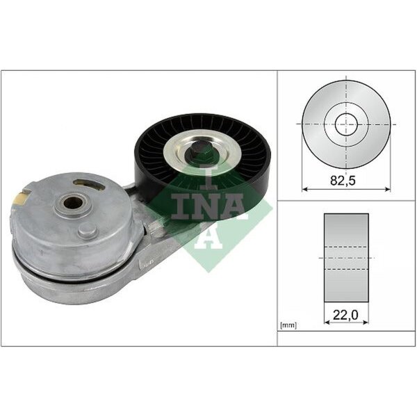 Schaeffler INA 534 0124 30 Riemenspanner, Keilrippenriemen