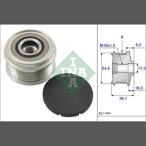 Schaeffler INA 535 0063 10 Generatorfreilauf