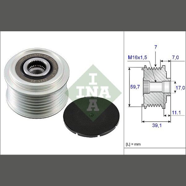 Schaeffler INA 535 0053 10 Generatorfreilauf