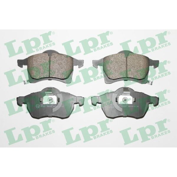 LPR 05P690 Bremsbelagsatz, Scheibenbremse