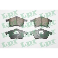 LPR 05P690 Bremsbelagsatz, Scheibenbremse