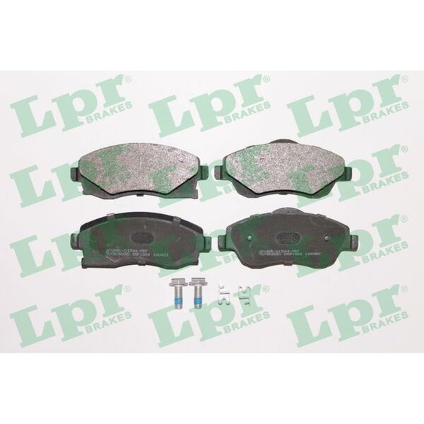 LPR 05P1004 Bremsbelagsatz, Scheibenbremse