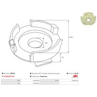 AS-PL SG0015 Reparatursatz, Starter