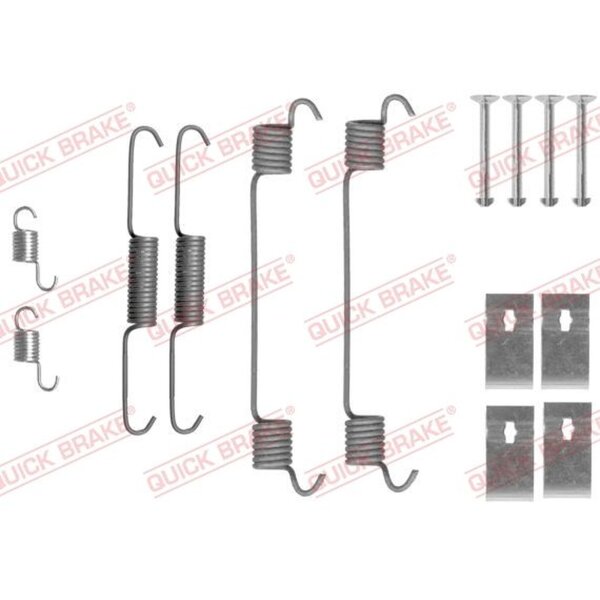 QUICK BRAKE 105-0860 Zubehörsatz, Bremsbacken