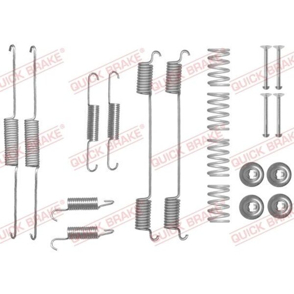 QUICK BRAKE 105-0861 Zubehörsatz, Bremsbacken
