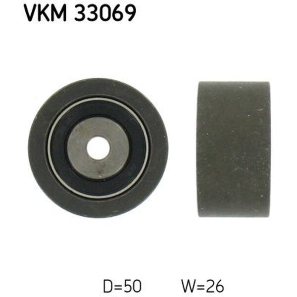 SKF VKM 33069 Umlenk-/Führungsrolle, Keilrippenriemen