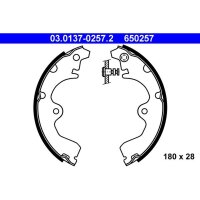 ATE 03.0137-0257.2 Bremsbackensatz