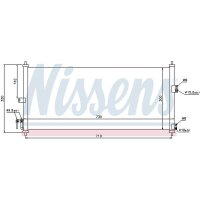 NISSENS 94616 Kondensator, Klimaanlage