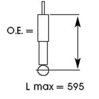 KYB 343313 Stoßdämpfer