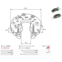 AS-PL ARC4008 Gleichrichter, Generator