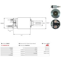 AS-PL SS0015 Magnetschalter, Starter