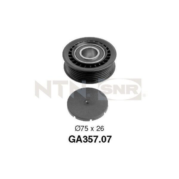 SNR GA357.07 Umlenk-/Führungsrolle, Keilrippenriemen