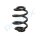 PROFLEX AUTOMOTIVE PX1-0257 Fahrwerksfeder