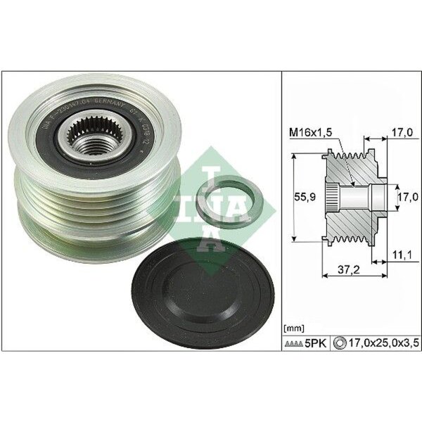 Schaeffler INA 535 0116 10 Generatorfreilauf