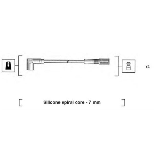 MAGNETI MARELLI 941095720610 Zündleitungssatz