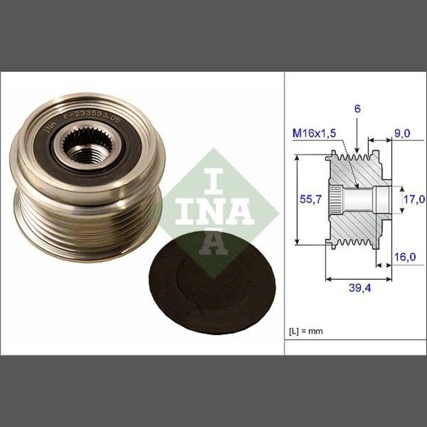 Schaeffler INA 535 0060 10 Generatorfreilauf