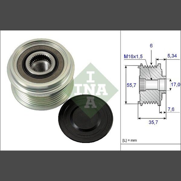 Schaeffler INA 535 0077 10 Generatorfreilauf