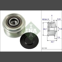 Schaeffler INA 535 0077 10 Generatorfreilauf