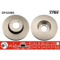 TRW DF4248S Bremsscheibe