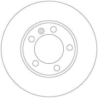 TRW DF4249S Bremsscheibe