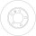 TRW DF4249S Bremsscheibe