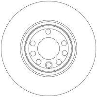 TRW DF4265S Bremsscheibe