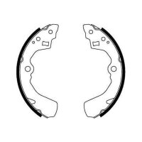 TRW GS8549 Bremsbackensatz