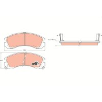TRW GDB1126 Bremsbelagsatz, Scheibenbremse