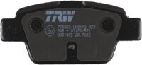 TRW GDB1485 Bremsbelagsatz, Scheibenbremse