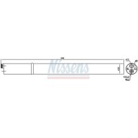 NISSENS 95366 Trockner, Klimaanlage