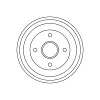 TRW DB4275 Bremstrommel