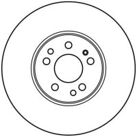 TRW DF2595S Bremsscheibe