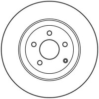 TRW DF4148S Bremsscheibe