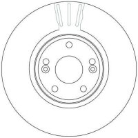 TRW DF4229S Bremsscheibe