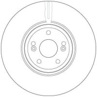 TRW DF4231S Bremsscheibe