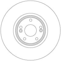 TRW DF4259S Bremsscheibe