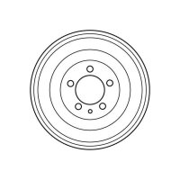 TRW DB4157 Bremstrommel