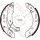 TRW GS8467 Bremsbackensatz
