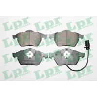 LPR 05P1238 Bremsbelagsatz, Scheibenbremse